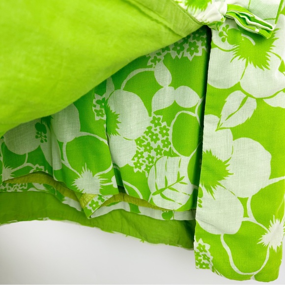 Vintage Saks Fifth Avenue Cotton Floral Romper - Picture 3 of 9